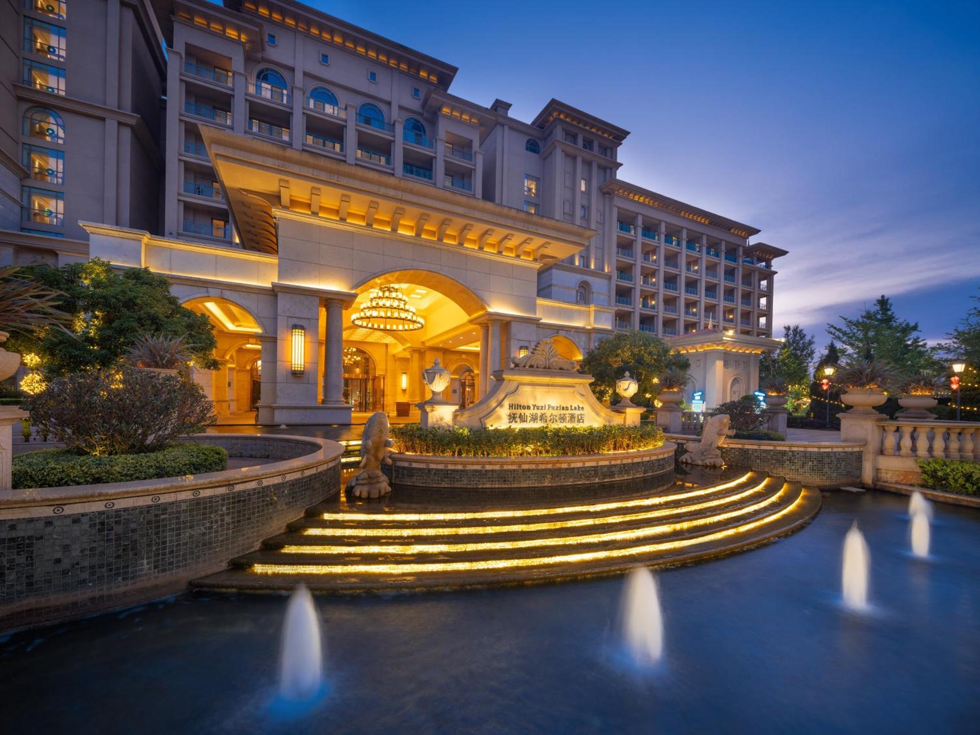 Hilton Yuxi Fuxian Lake Hotel Chengjiang  Exterior photo